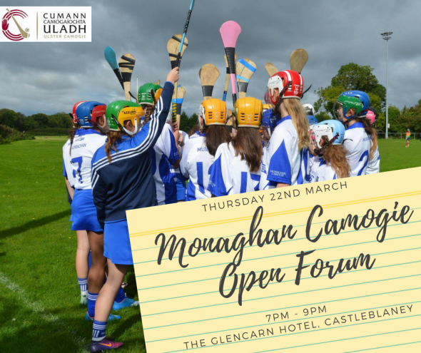 Monaghan Camogie Development Plan 2018-2019